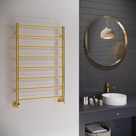 Аврора П8 500х800 Полотенцесушитель TERMINUS Золото Новосибирск - фото 3