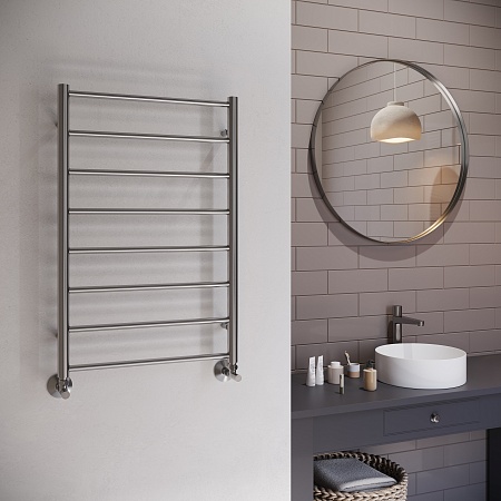 Аврора П8 500х800 Полотенцесушитель TERMINUS Оружейная сталь Новосибирск - фото 3