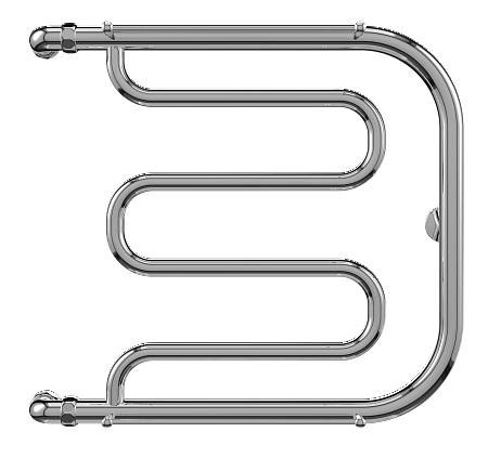 Фокстрот AISI 32х2 600х700 Полотенцесушитель  TERMINUS Новосибирск - фото 2